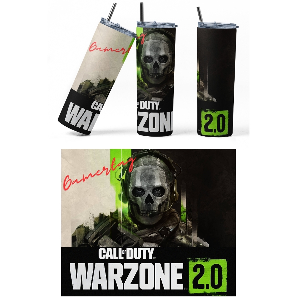 Customize Your 20oz Call Of Duty Tumbler